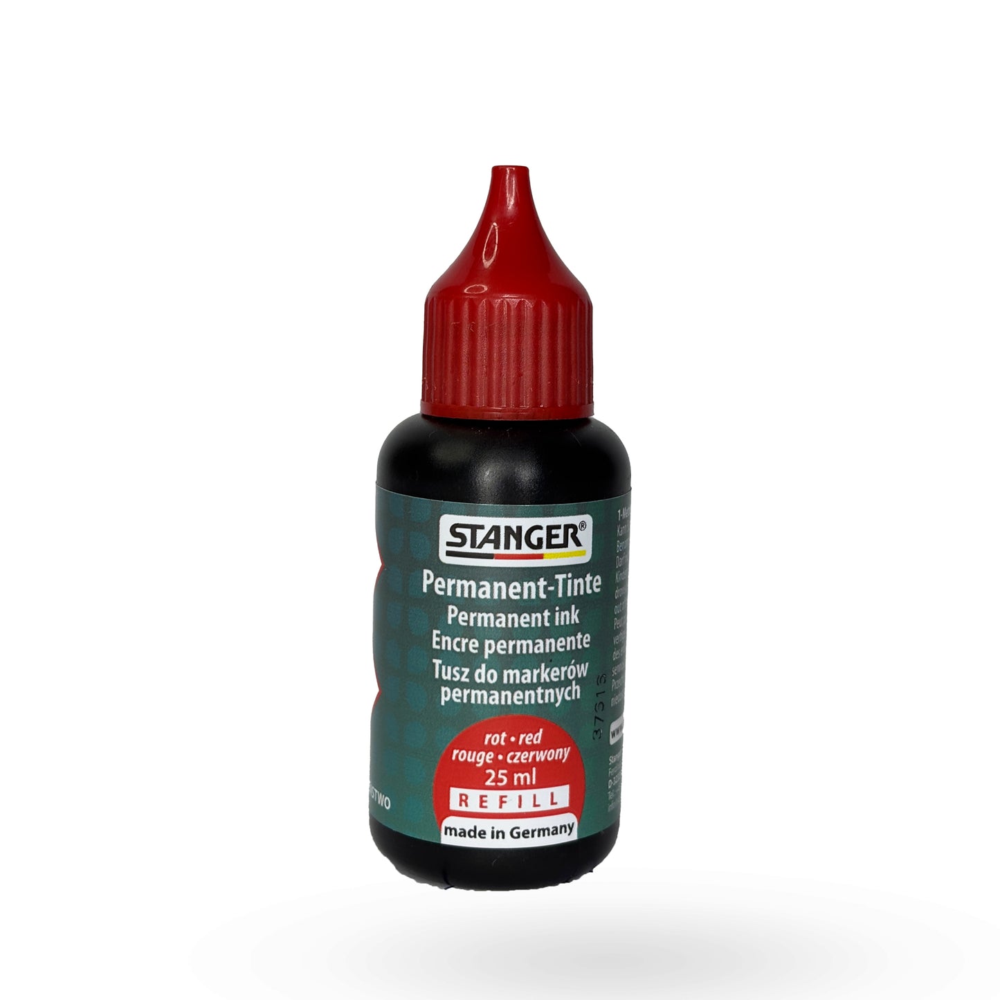 Permanent  Ink 25ml box of 6 pcs